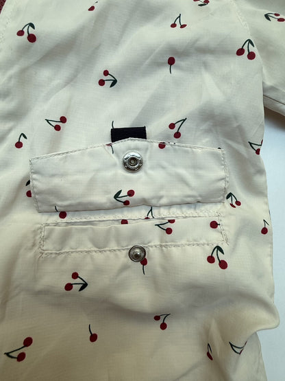 Zara Baby Cherry Print Hooded Jacket 4-5Y