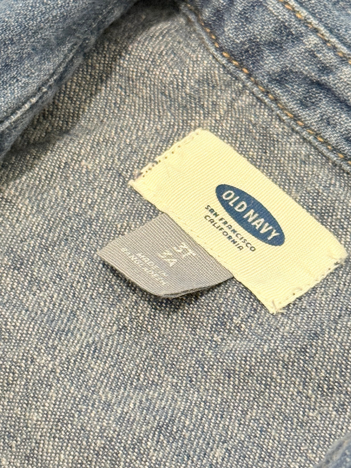 Old Navy Denim Button-Up Shirt 3T