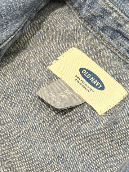 Old Navy Denim Button-Up Shirt 3T