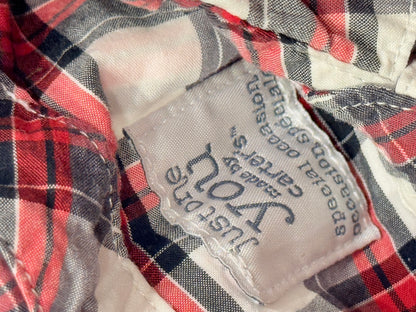 Carter's Just One You Plaid Shirt Bodysuit 9M