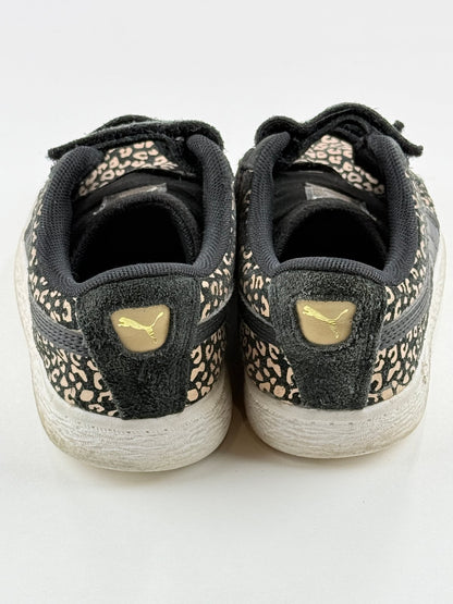 Puma Suede Leopard Print Sneakers Size 12.5C