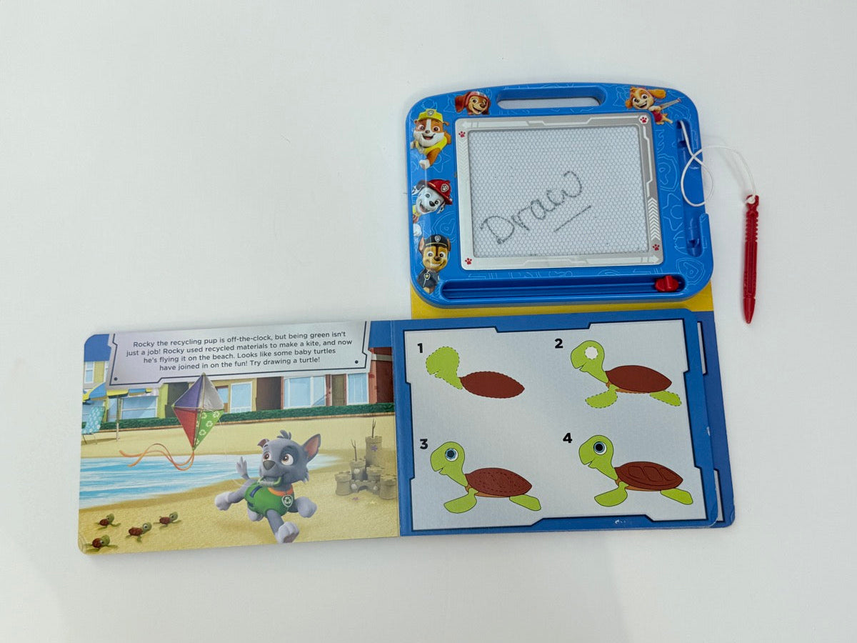 PAW Patrol Read and Doodle Interactive Book Set