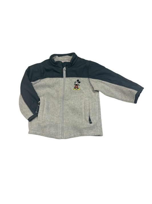 Disney Store Mickey Mouse Fleece Jacket 18M