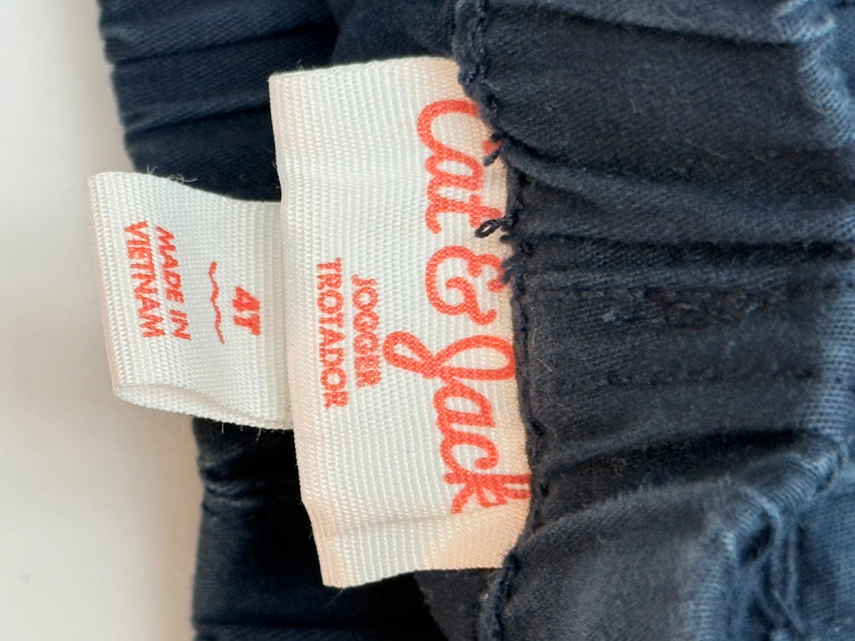 Cat & Jack Navy Jogger Pants 4T