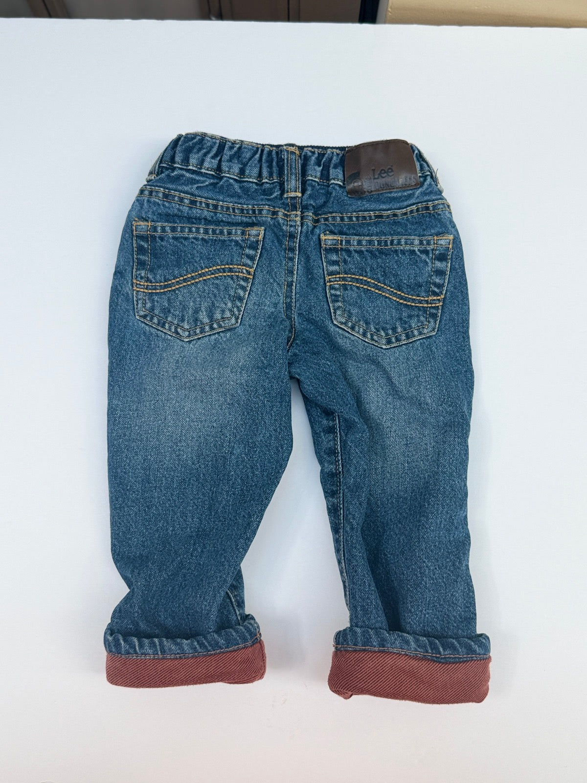 Lee Dungarees Flannel Lined Jeans 18M