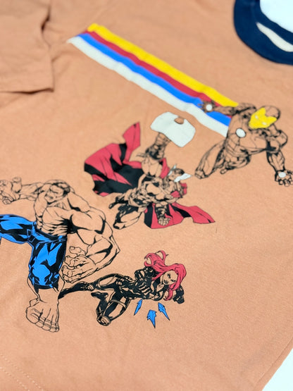 Joe Fresh Marvel Avengers T-shirt à manches longues Taille 3