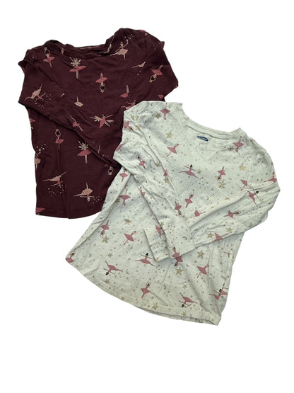 Old Navy Ballerina Long Sleeve Top 5T Bundle