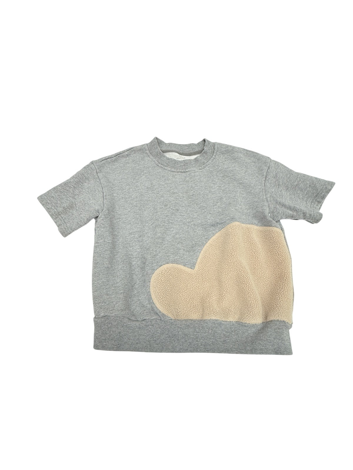 Petite Revery Grey Heart Sweatshirt 5-6Y
