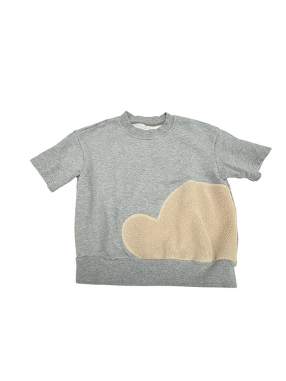 Petite Revery Grey Heart Sweatshirt 5-6Y