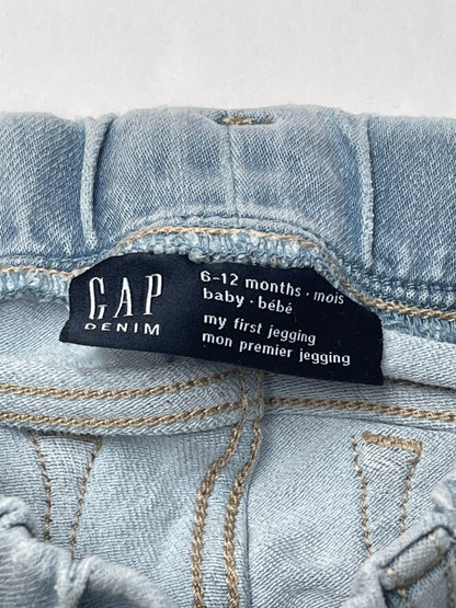 Gap Denim My First Jegging Light Wash Jeans 6-12M