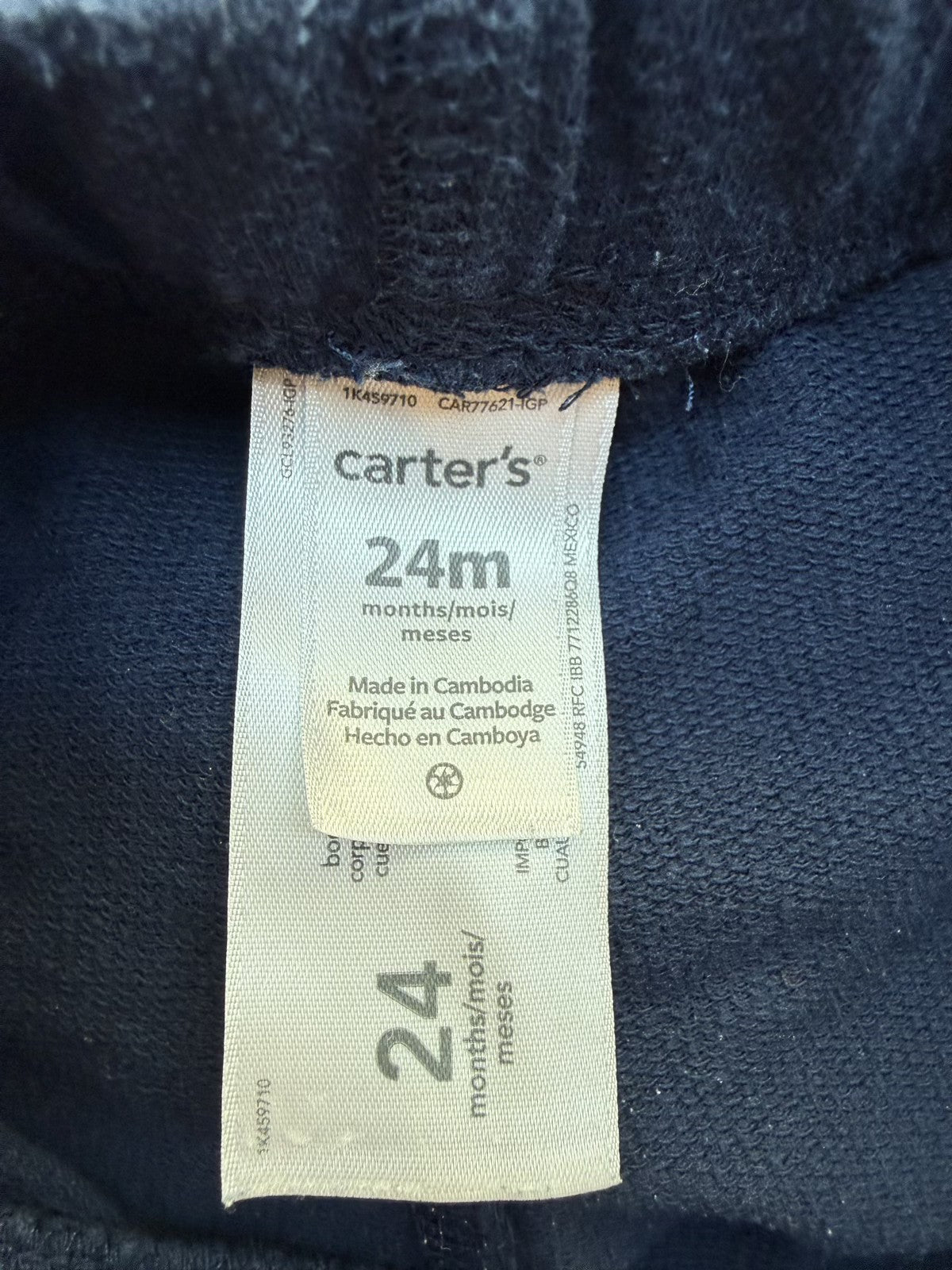 Carter's Navy Jogger Pants 24m