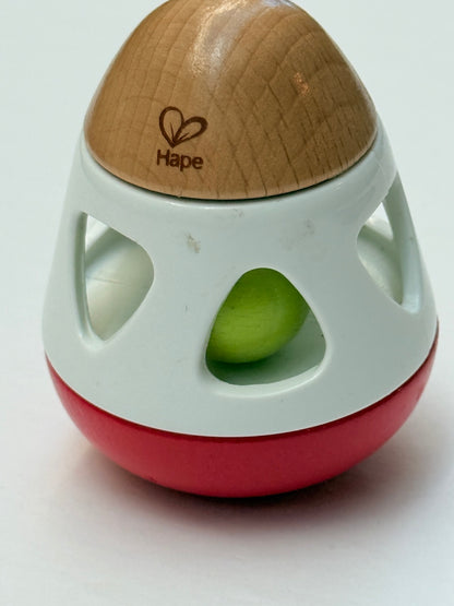 Hape Wooden Rattle Roly-Poly Toy