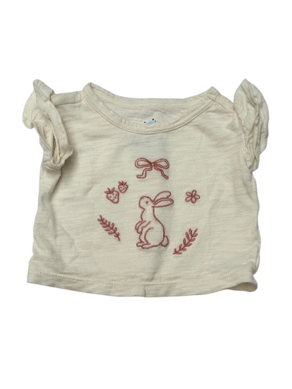 Cloud Island Bunny Embroidered Newborn Set