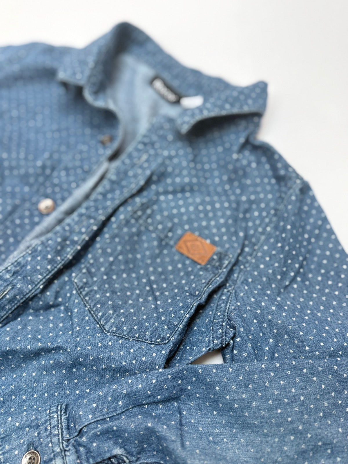 Rococo Chambray Polka Dot Shirt Size 5