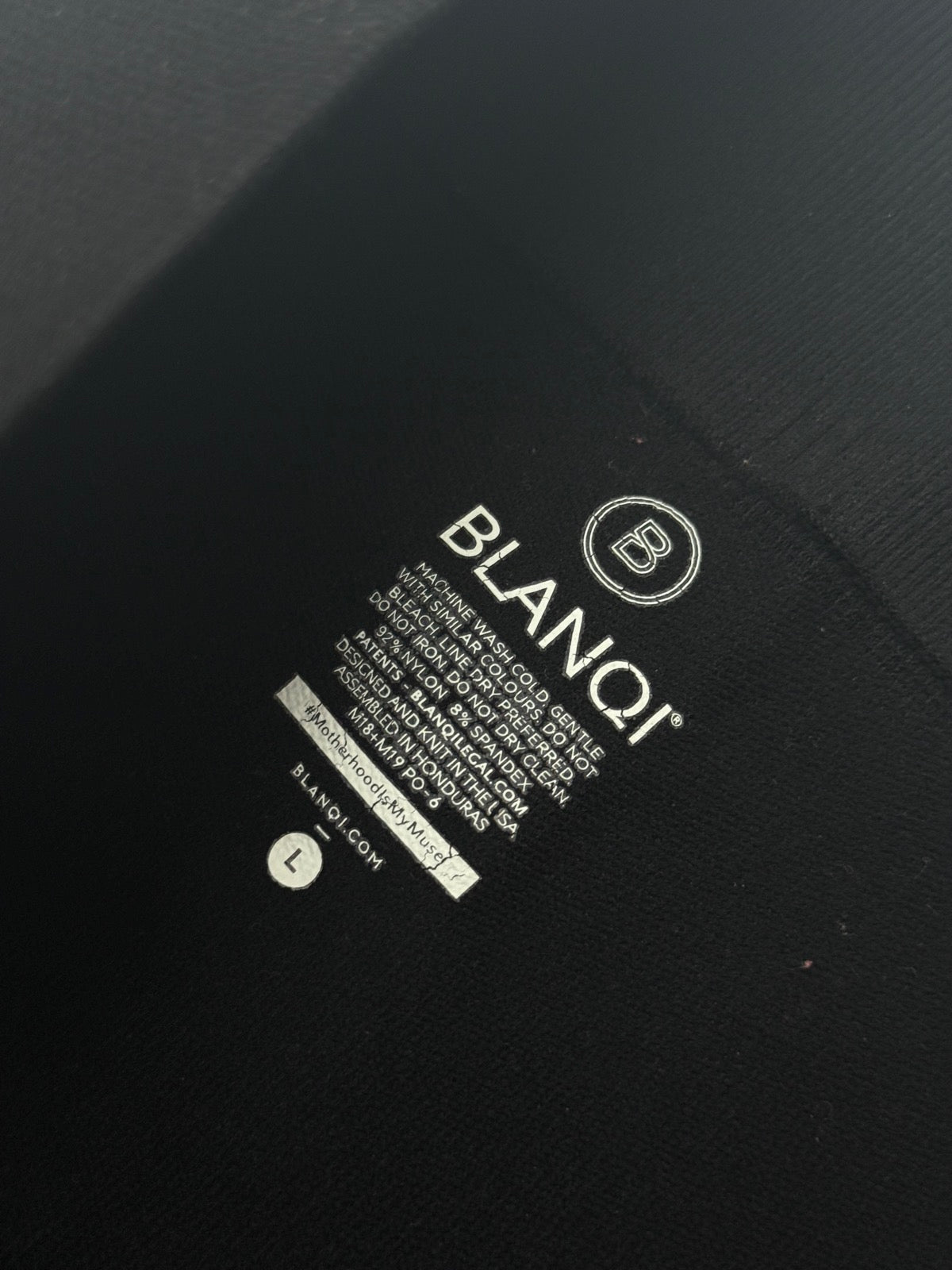 Blanqi Maternity Support Leggings Size L