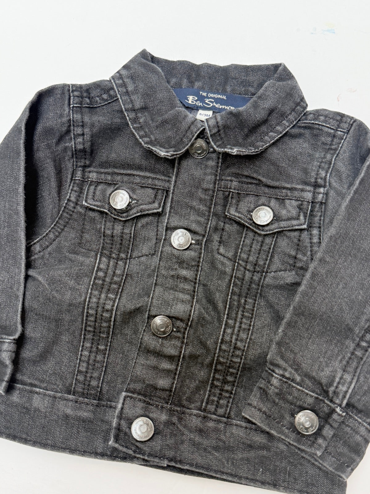 Ben Sherman Denim Jacket Size 6/9M