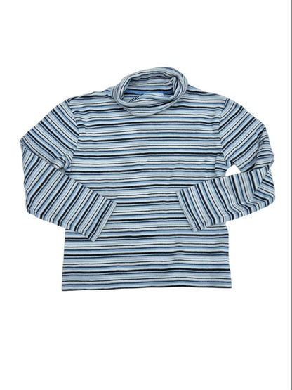 Kids Striped Turtleneck Top 114cm 6ans