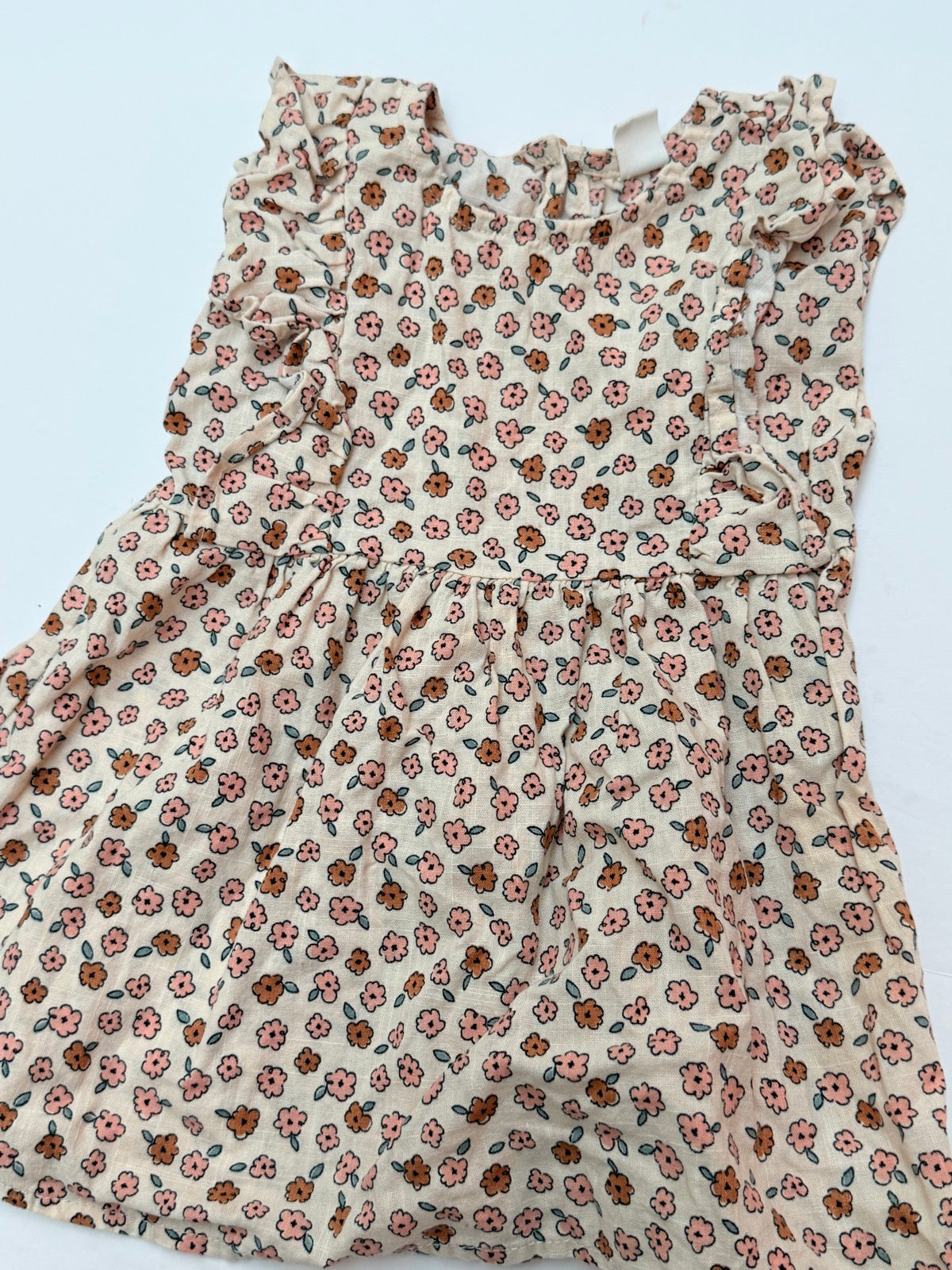 PL Baby Floral Ruffle Dress 18M