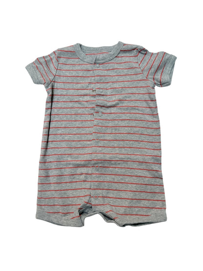Carter's Striped Snap Romper 9M