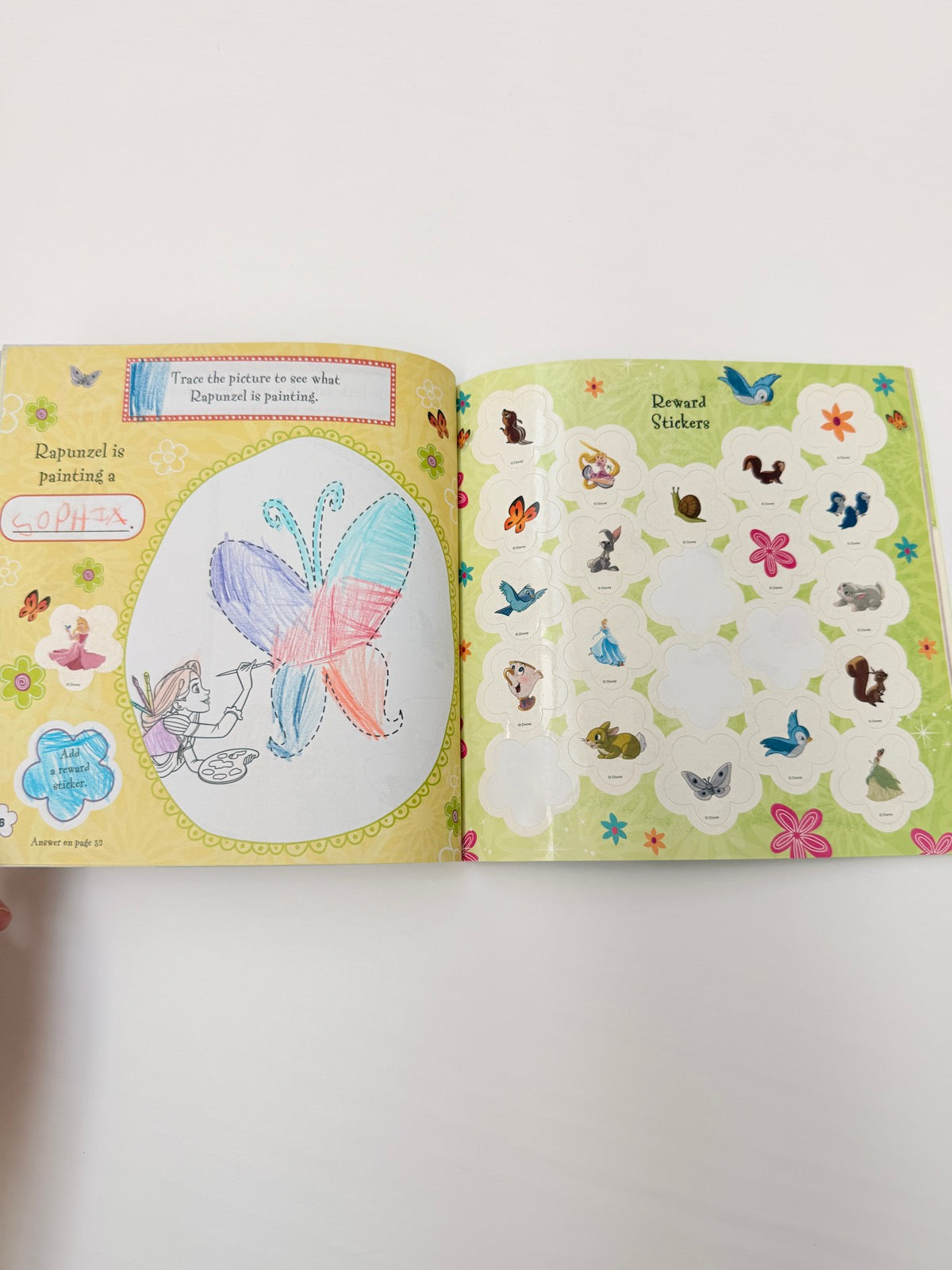 Disney Princess Spring Sunshine Activity Book