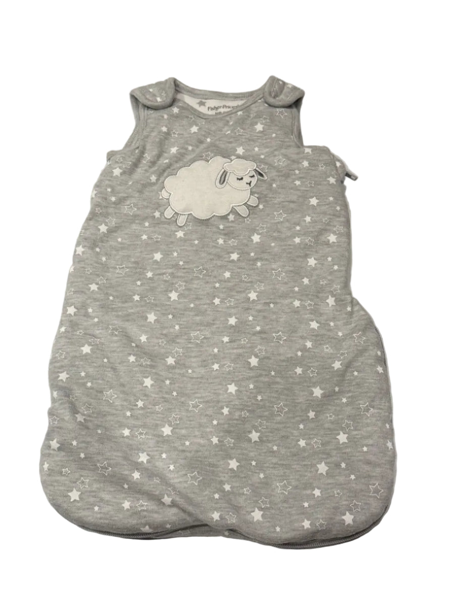 Fisher-Price Gray Stars Sleep Sack NB