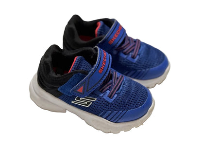 Skechers Blue Black Toddler Sneakers Size 6