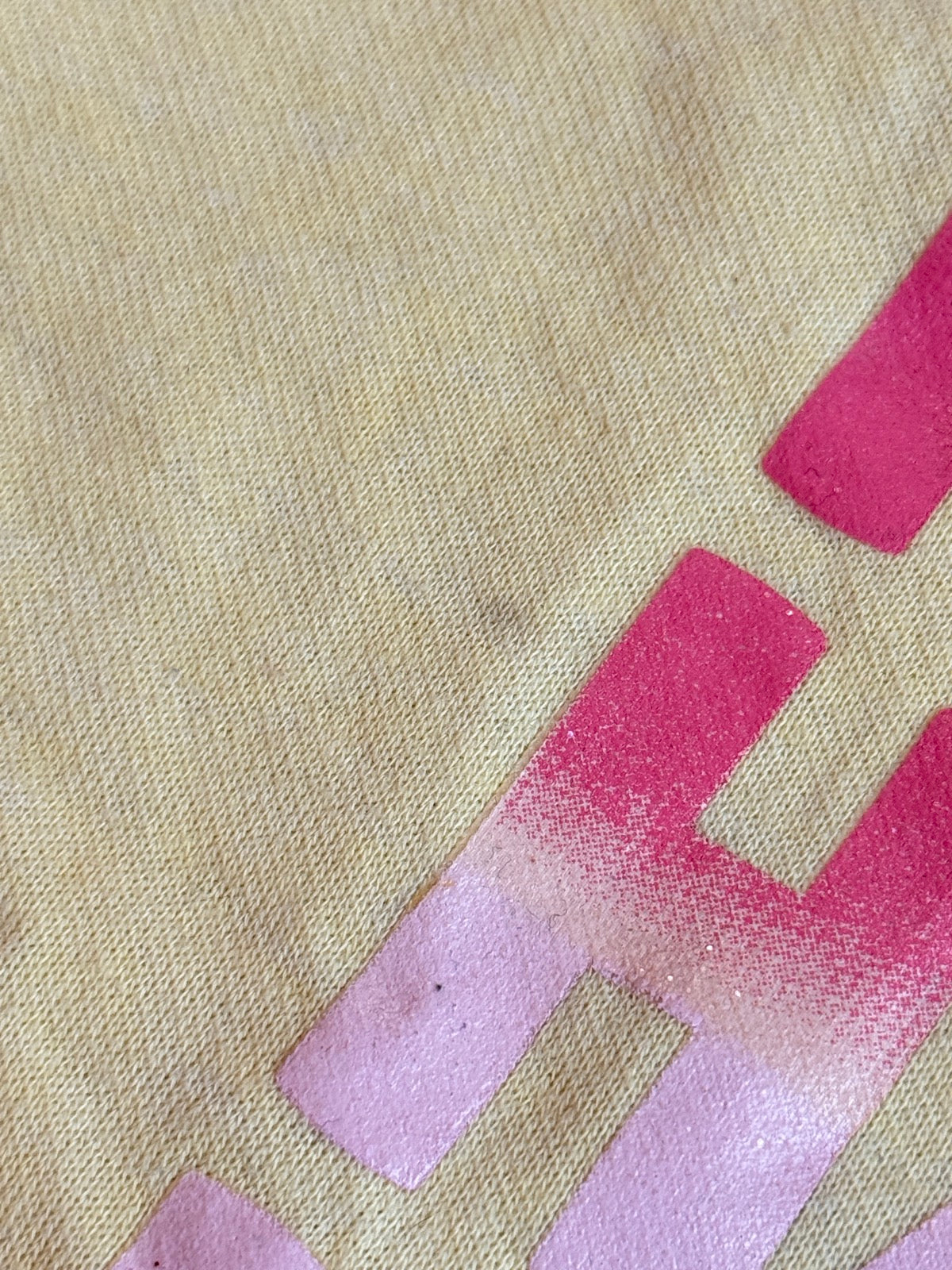 George Happy Sweatshirt Yellow Girls 3T