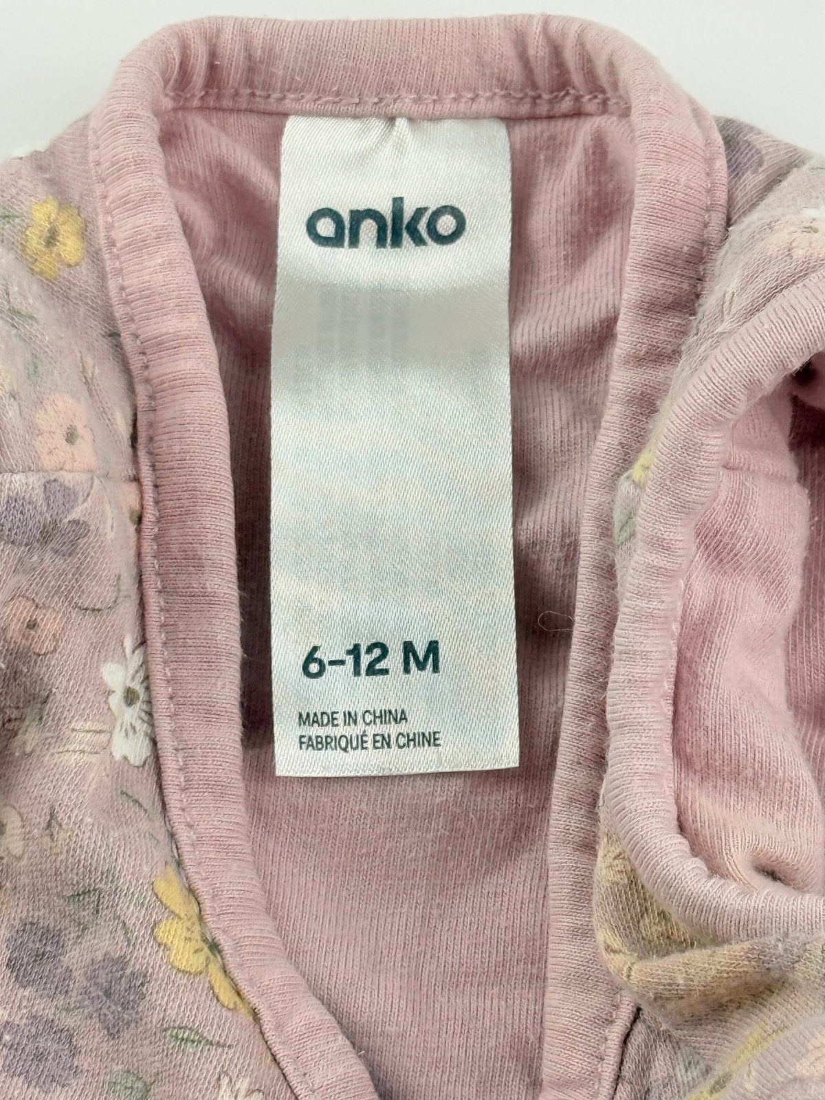 anko Floral Pink Sleep Sack 6-12M