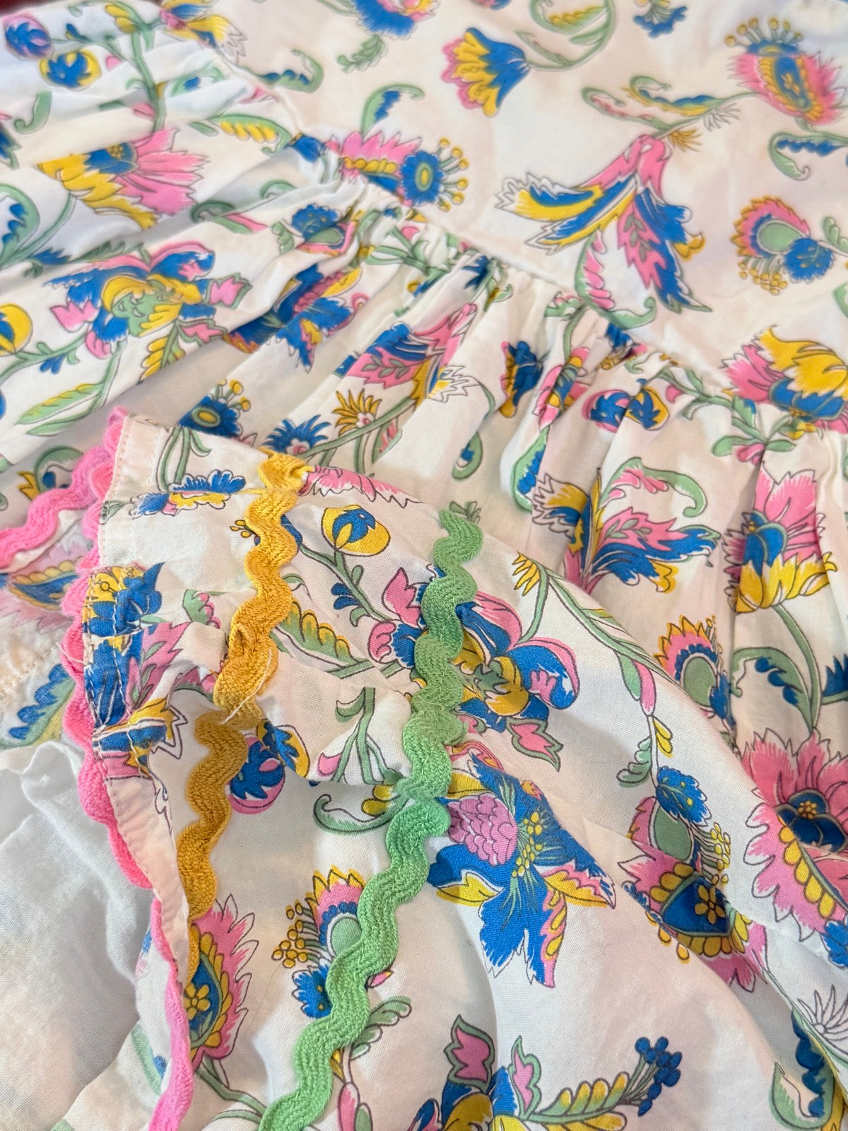 Mini Boden Floral Paisley Sundress 3-4Y