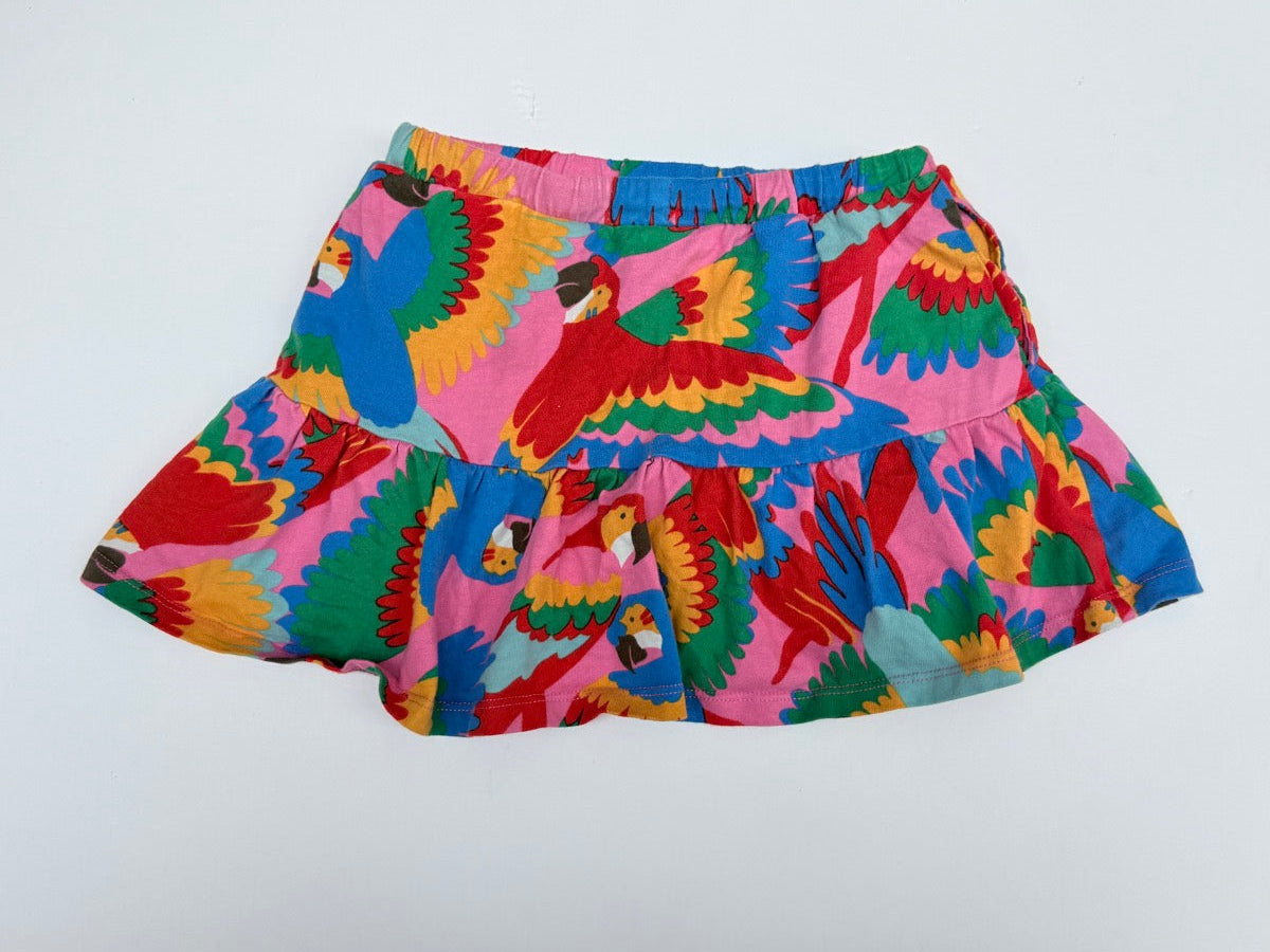 Mini Boden Parrot Print Shorts 4-5Y