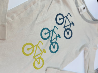 Tea Collection Bicycle Pajama Set 12y