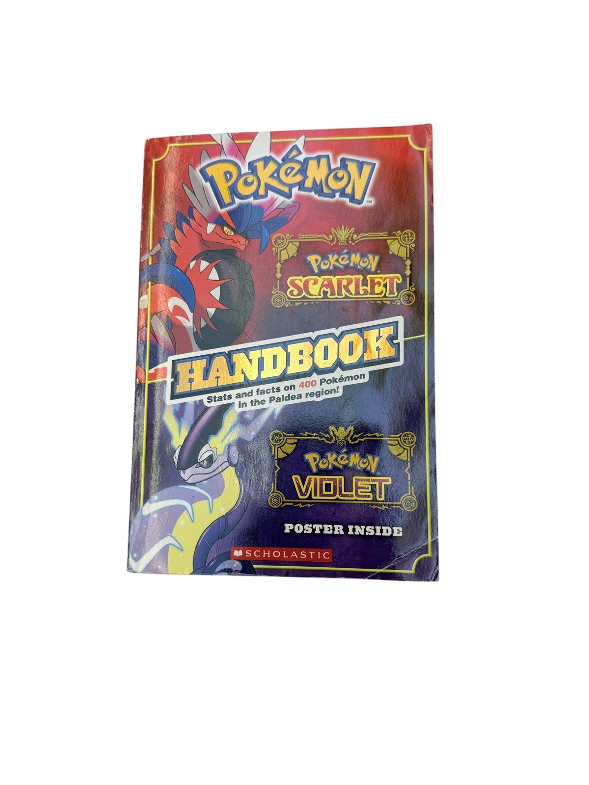 Pokémon Scarlet Violet Handbook Paldea Region