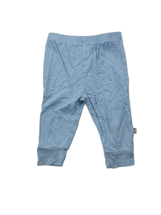 Kyte Blue Cuffed Baby Pants 0-3m