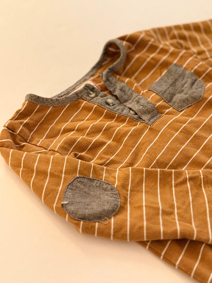 Me & Henry Striped Bodysuit 6/12M