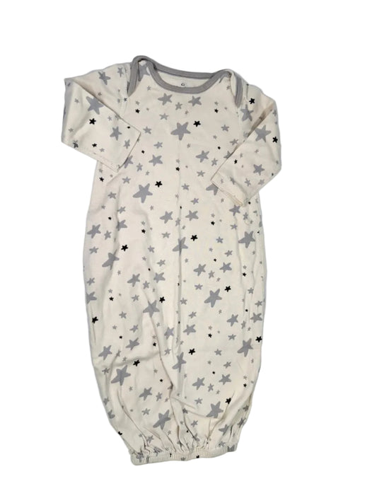 Moon and Back By Hanna Andersson Star Print Pajama Set 3-6M