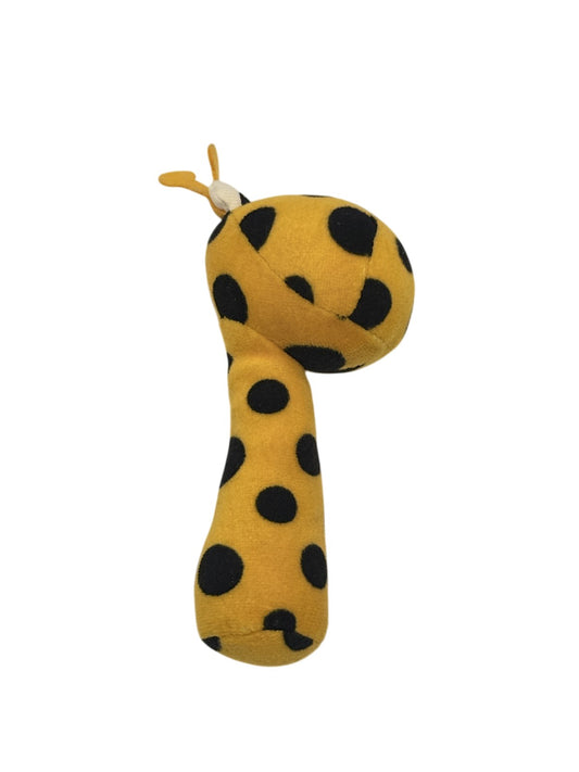 Spotted Giraffe Plush Baby Rattle Toy