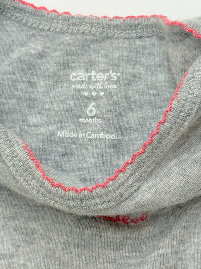 Carter's Grey Sweet Bodysuit 6M