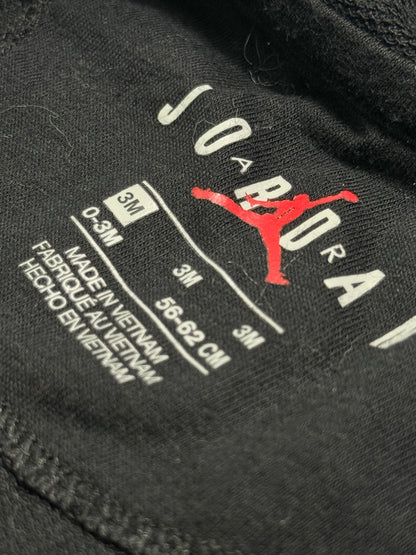 Jordan Nike Air Hooded Romper Black 3M
