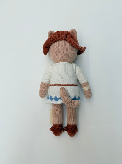 Cuddle+Kind Knit Cat Doll in Dress