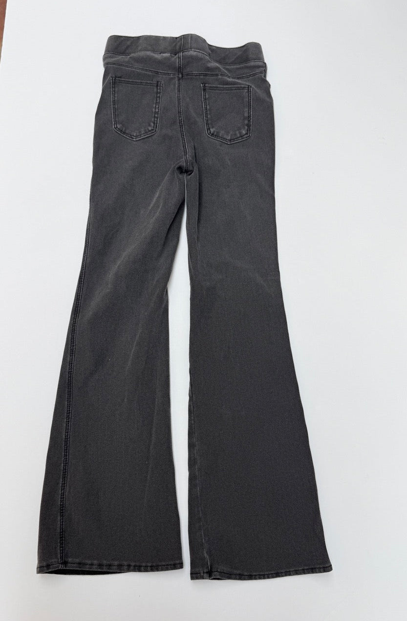 H&M Black Flare Jeans Girls 6-7Y