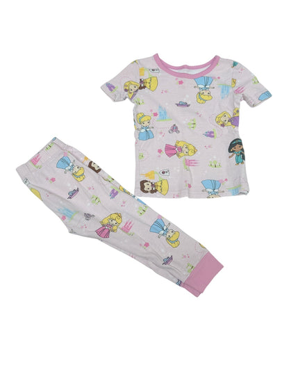 Disney Princess Pajama Set Size 2T
