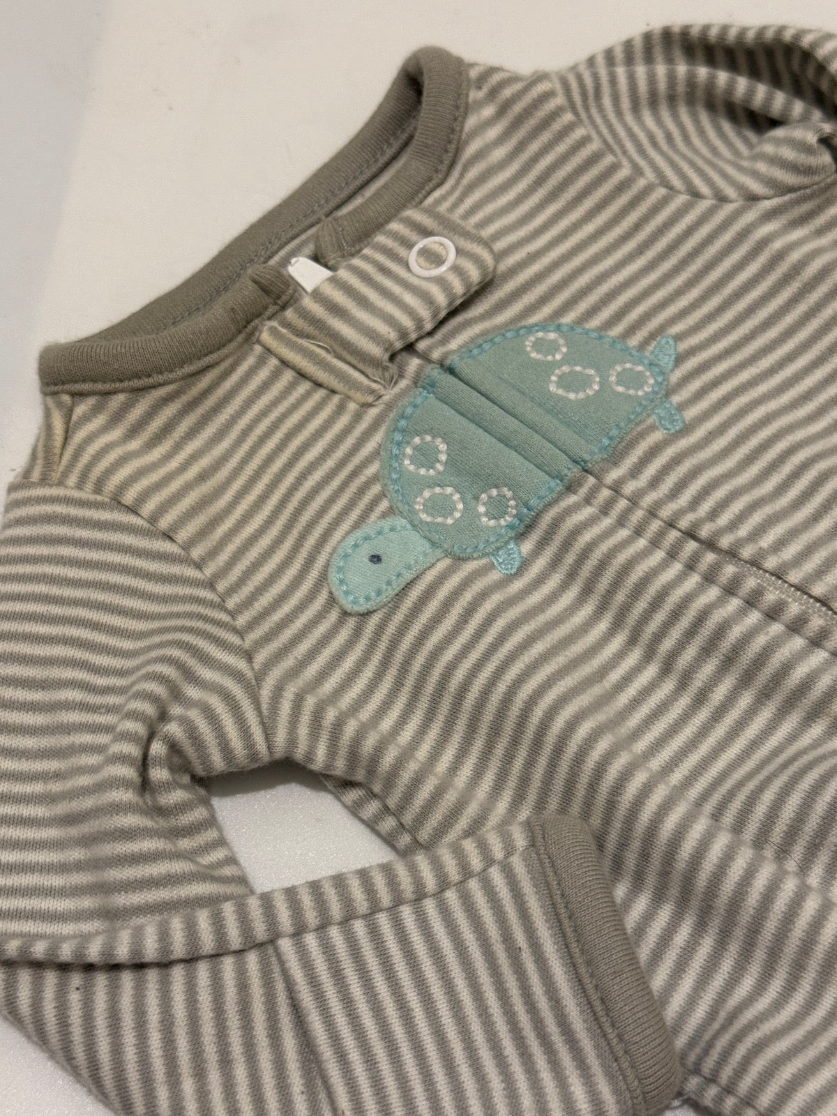 Simple Joys by Carter's Striped Turtle Sleeper Preemie