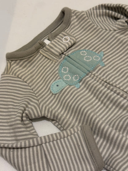 Simple Joys by Carter's Striped Turtle Sleeper Preemie