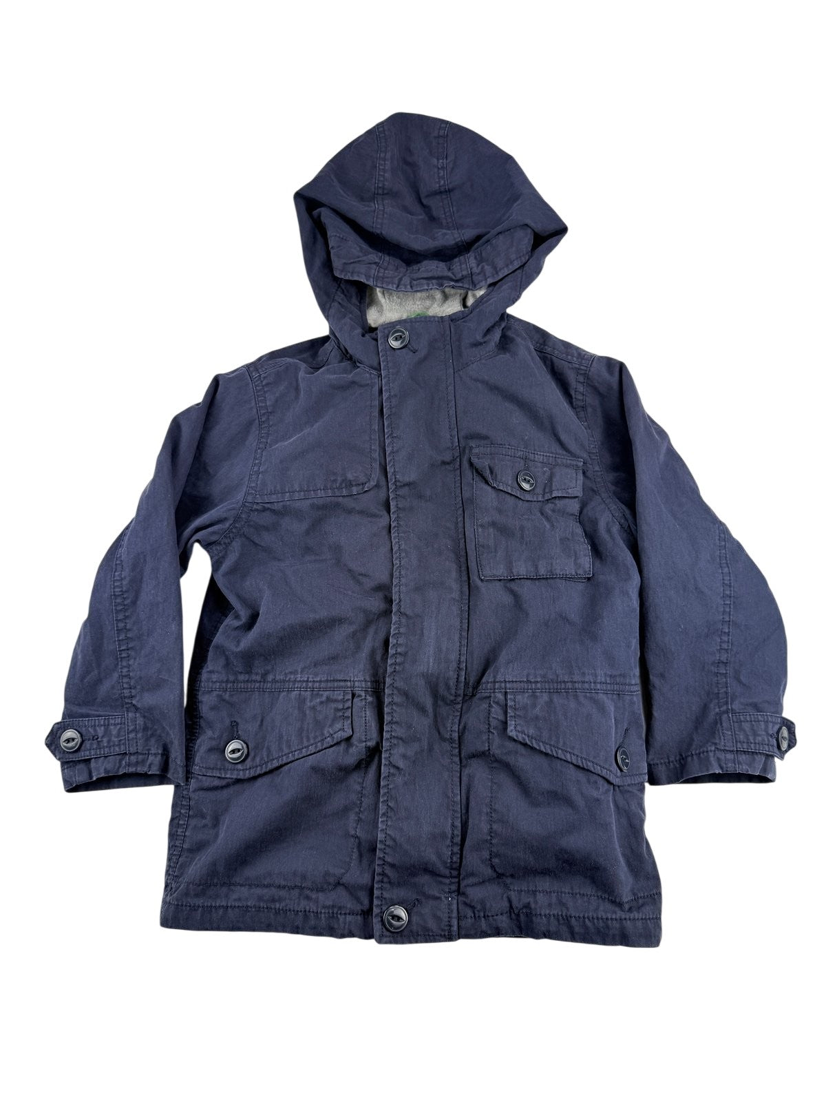 Baby Gap Navy Hooded Jacket Size 5T