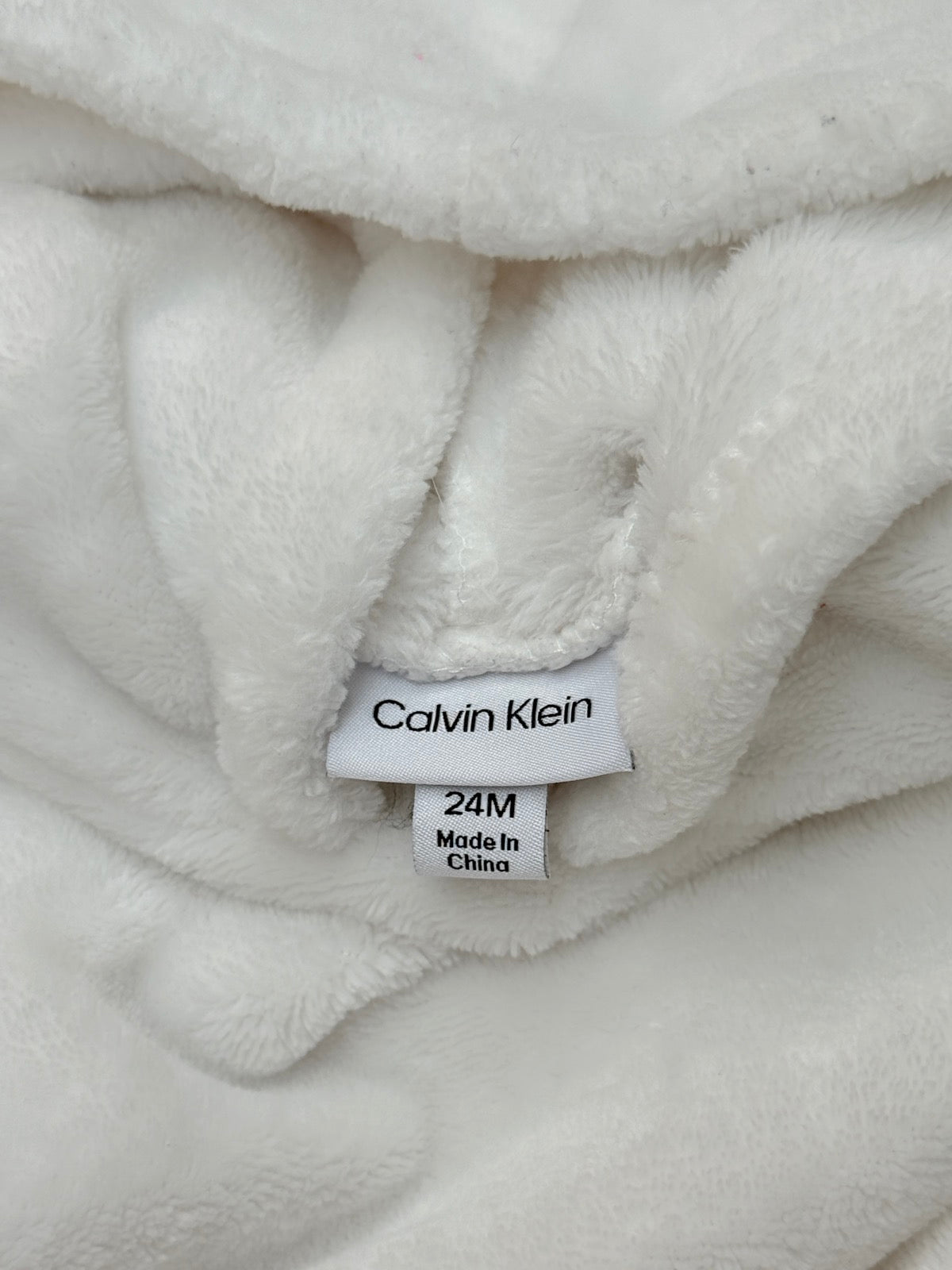 Calvin Klein Faux Fur Hoodie Jogger Set 24M