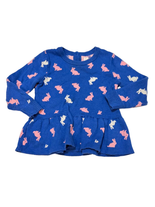 Joe Fresh Bunny Knit Sweater Dress 12-18m