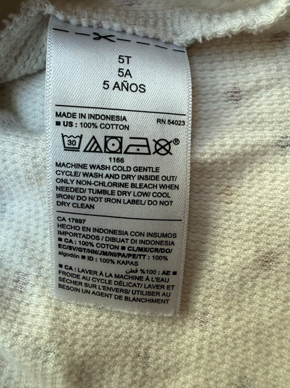 Old Navy Polka Dot Waffle Knit Top 5T