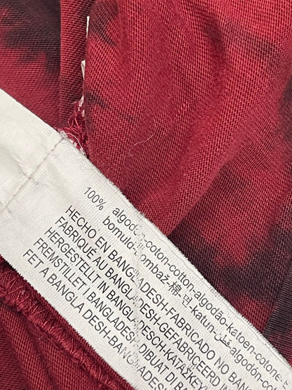 Zara Red Tie-Dye Long Sleeve T-Shirt Size 6Y