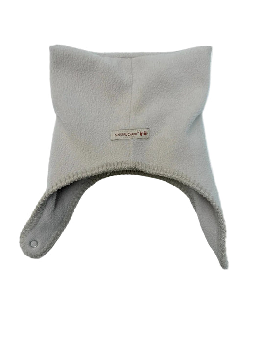 Natural Charm Fleece Ear Flap Hat 3-6m
