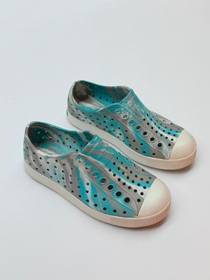 Native Jefferson Marble Slip-On Sneakers C2
